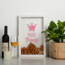 Копилка для винных пробок "Wine princess"